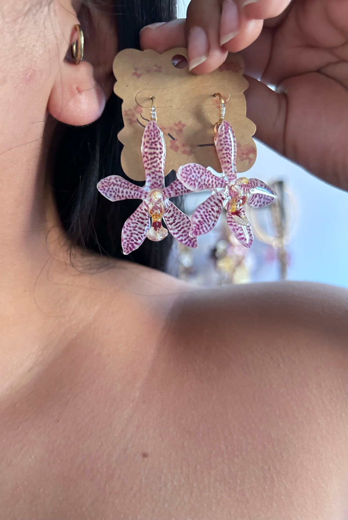 Pendientes Phalaenopsis híbridas