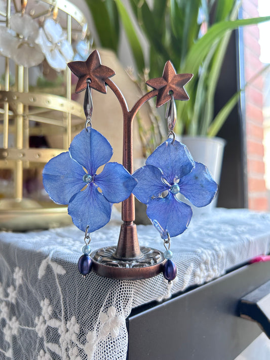 Hortensias azules