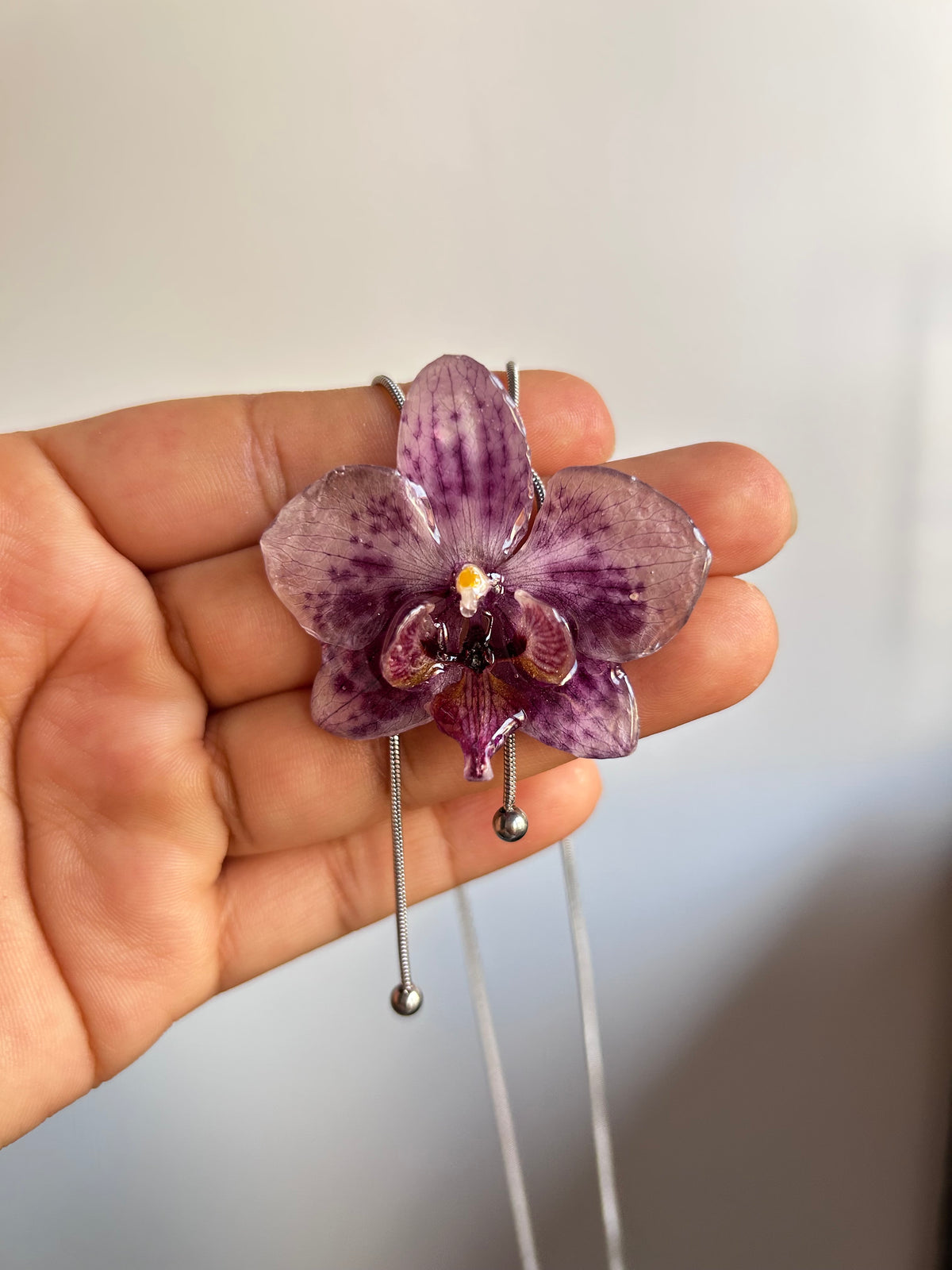 Orchid mini moteada