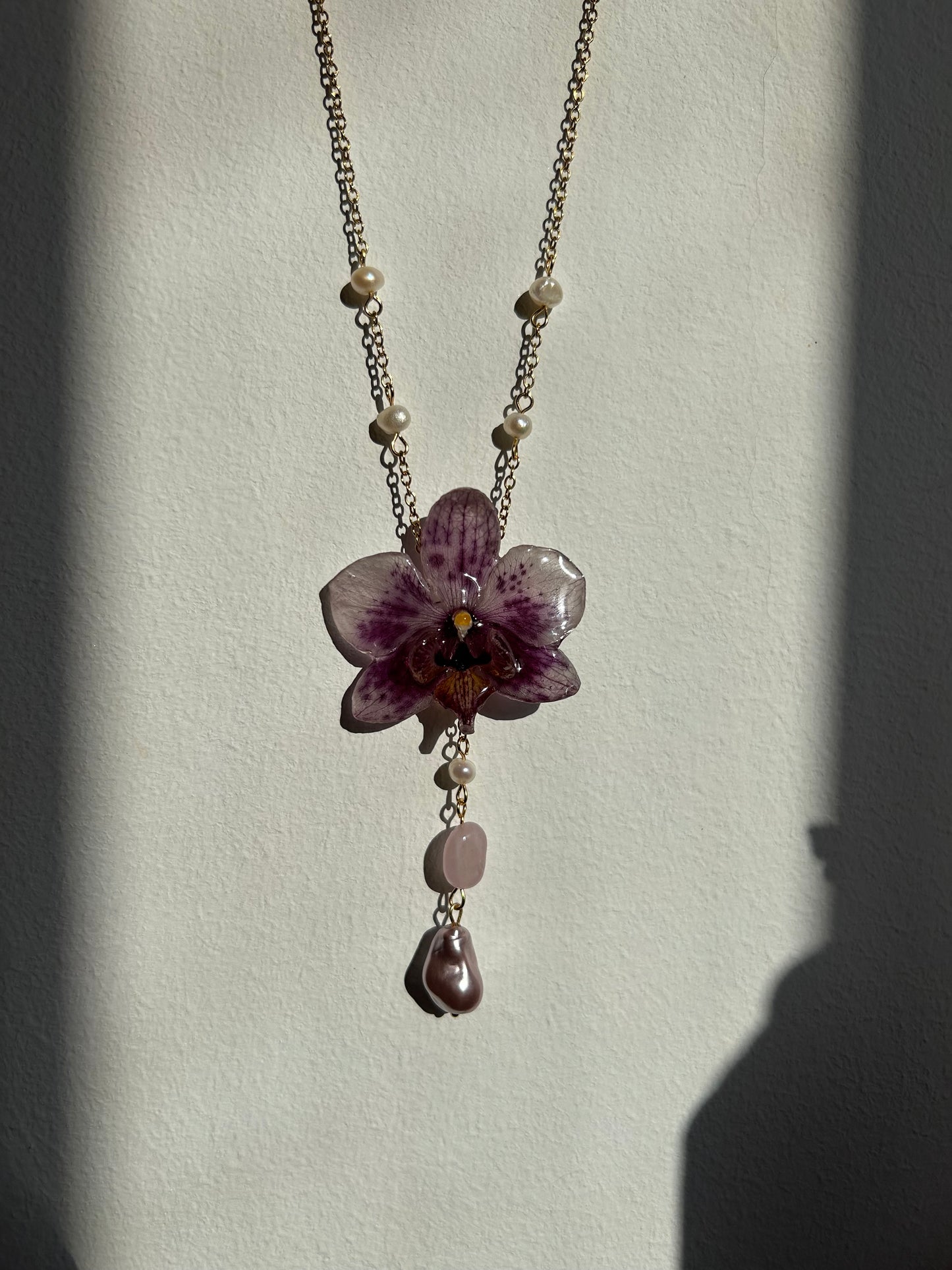 Orchid mini moteada