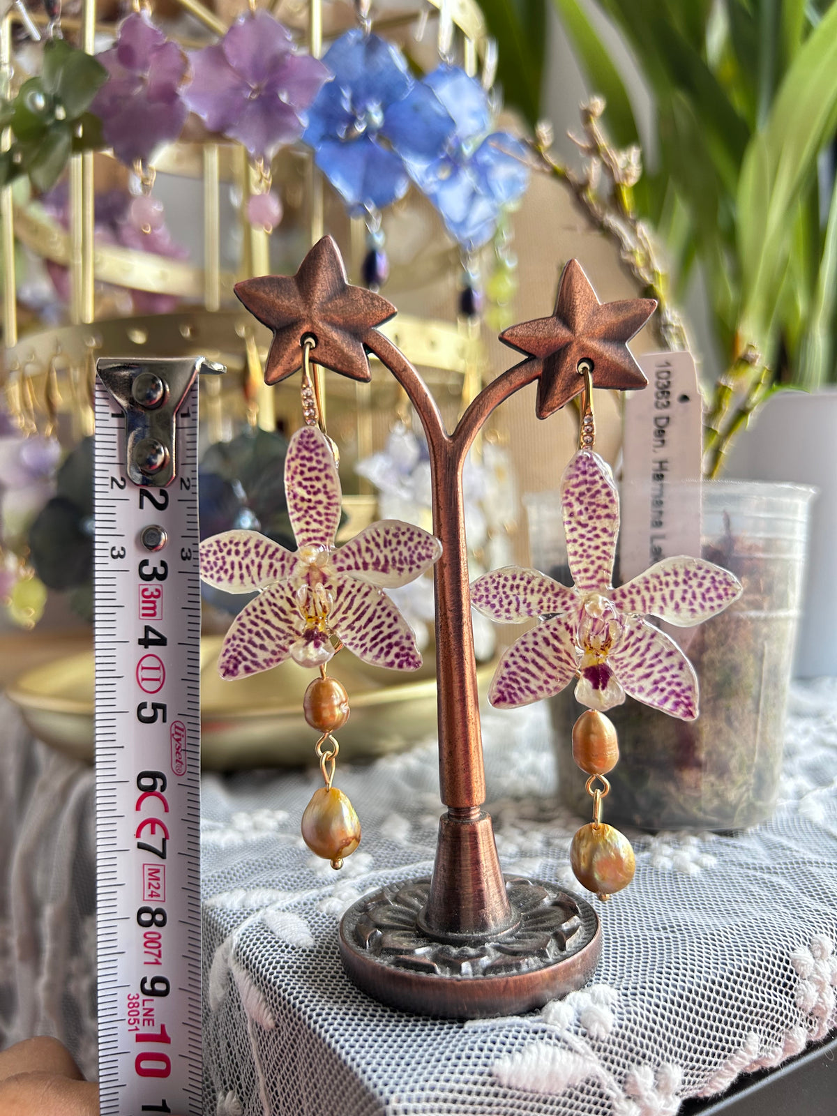 Pendientes hybrid Orchid