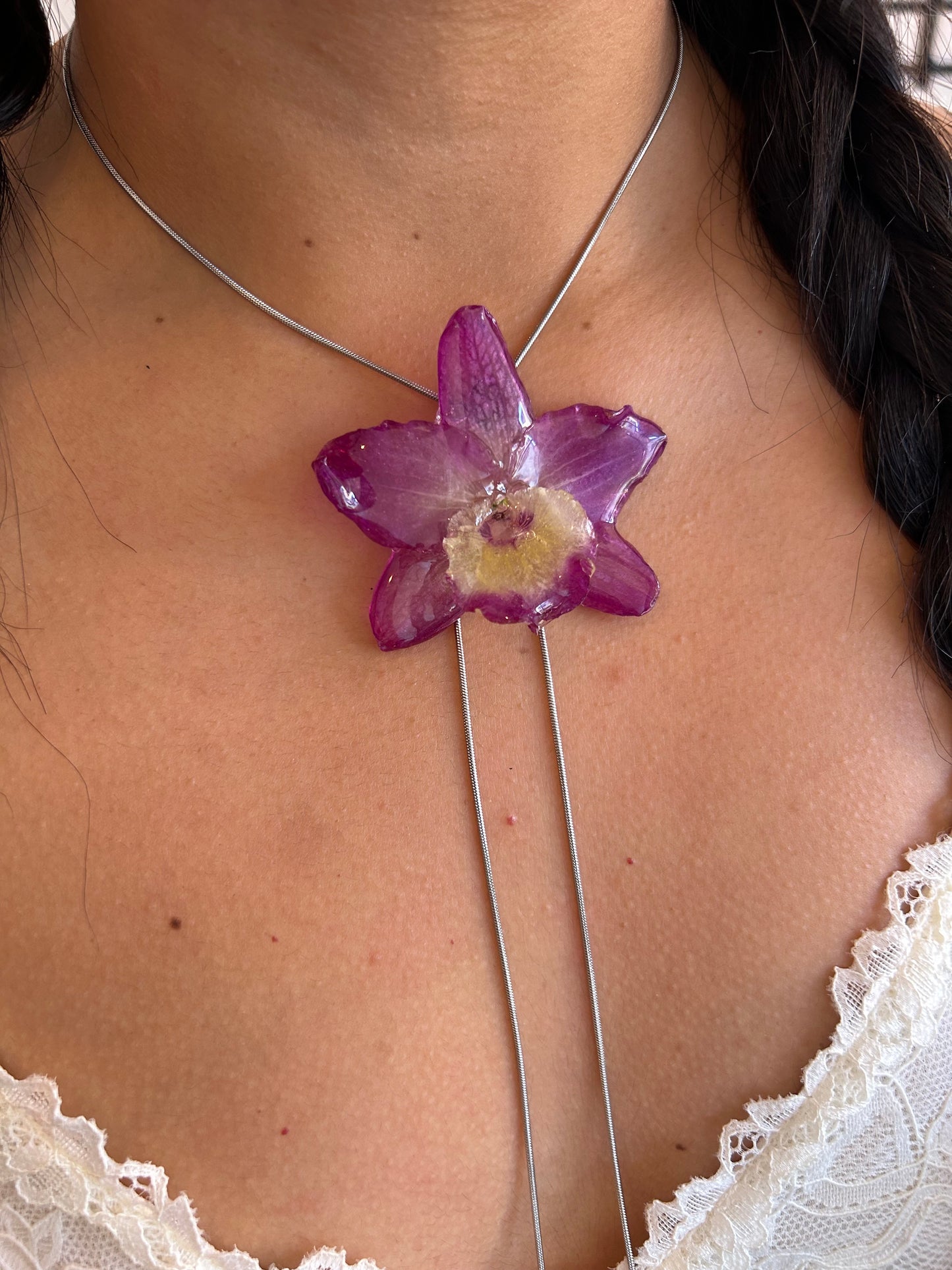 Dendrobium fuchsia orchid