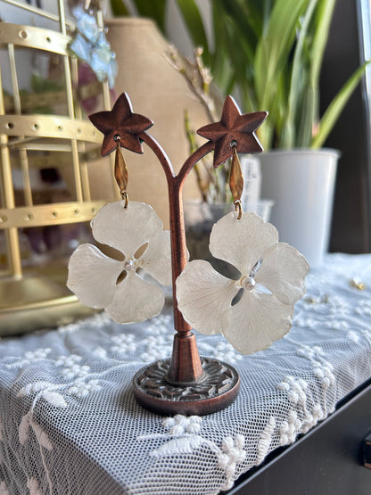 Hortensias white