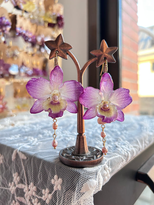 Pendientes dendrobium mini