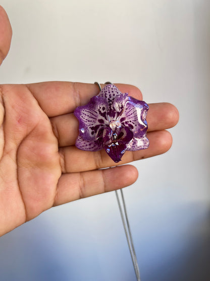 Orchid mini moteada