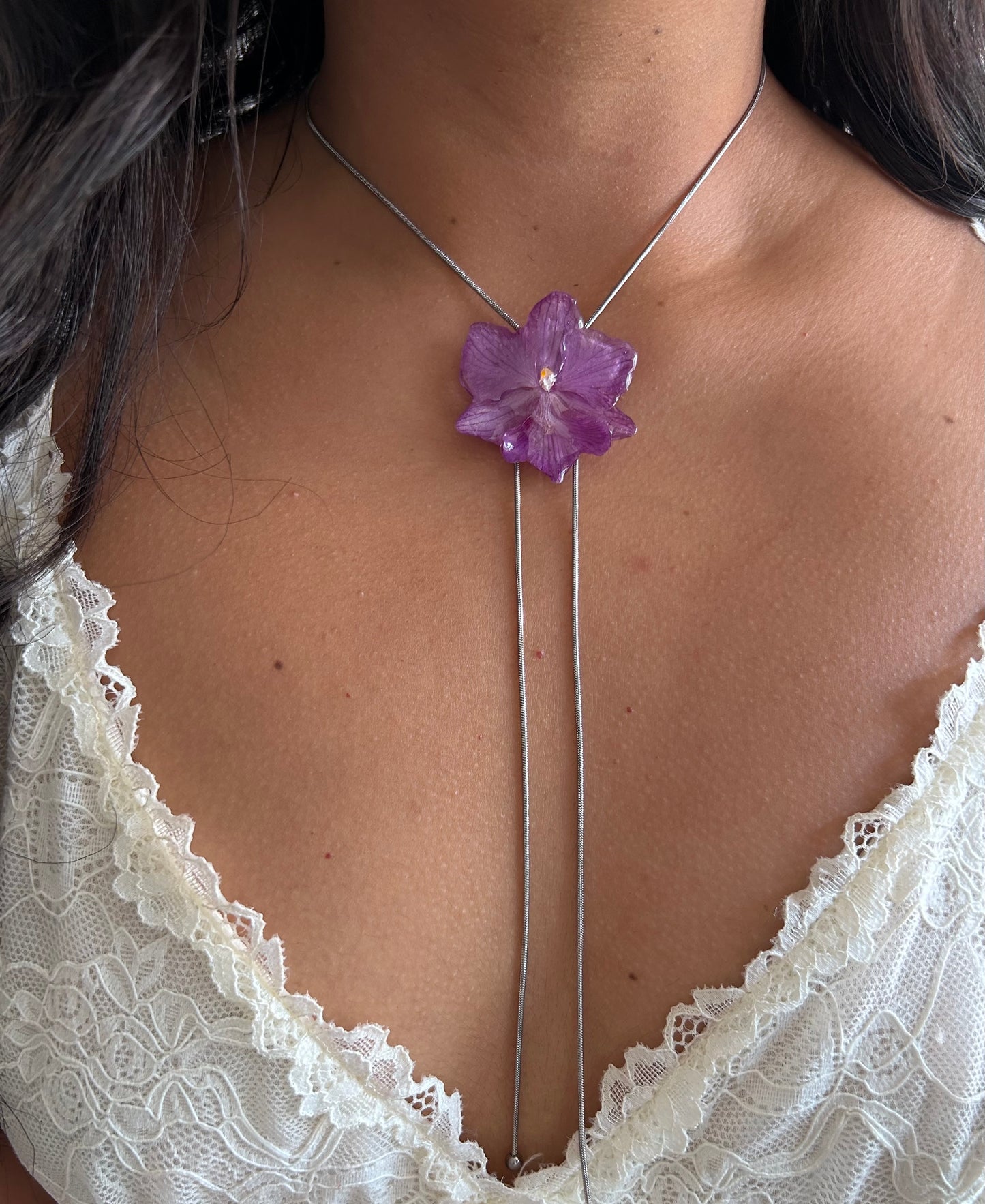 Orchid mini ligth purple