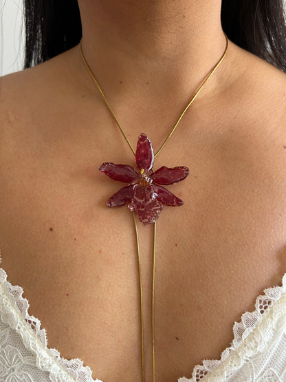 Orchid wild red