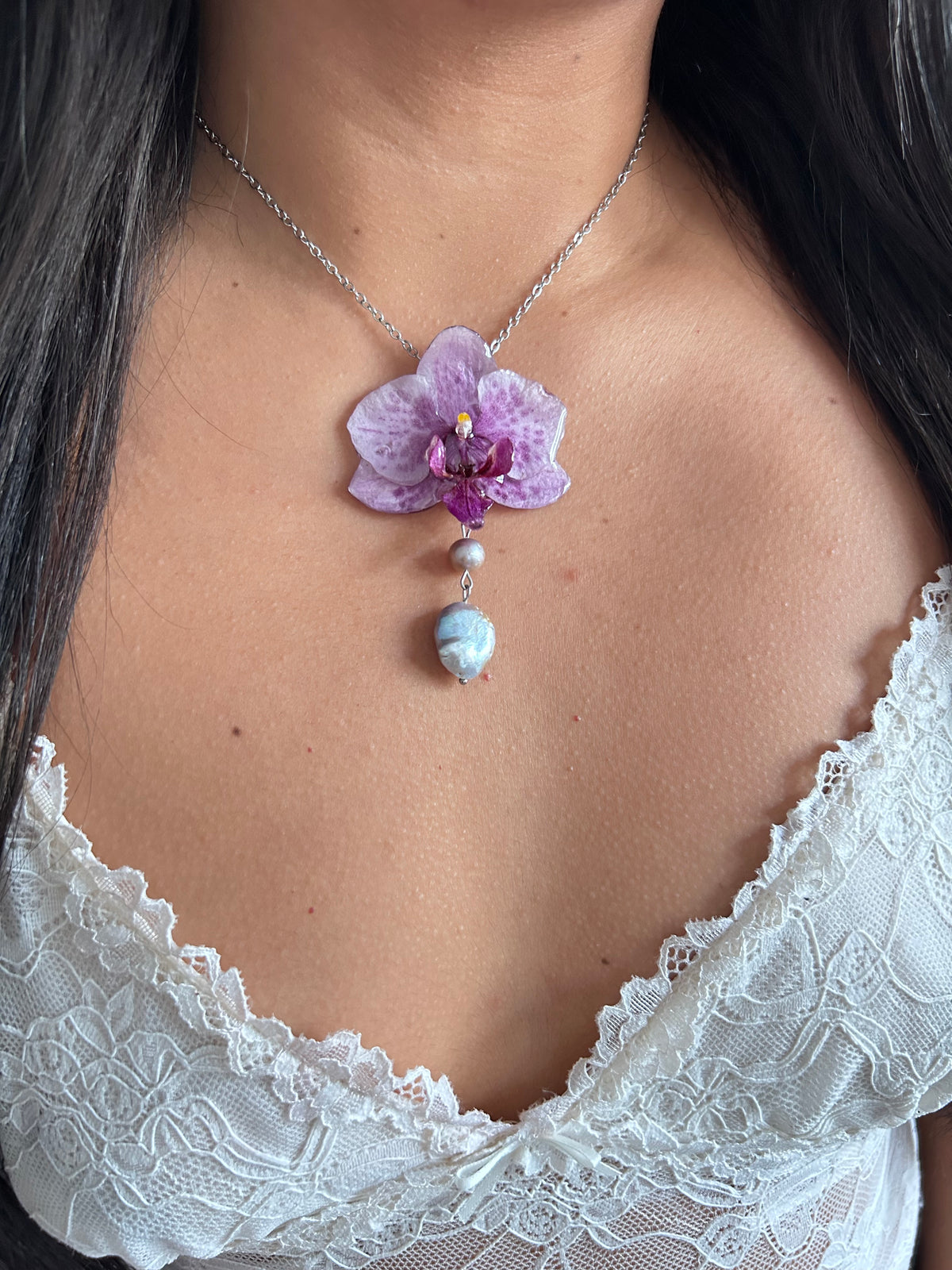 Sweet purple orchid