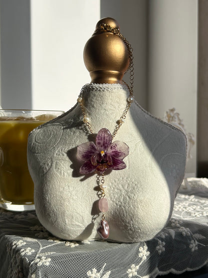 Orchid mini moteada