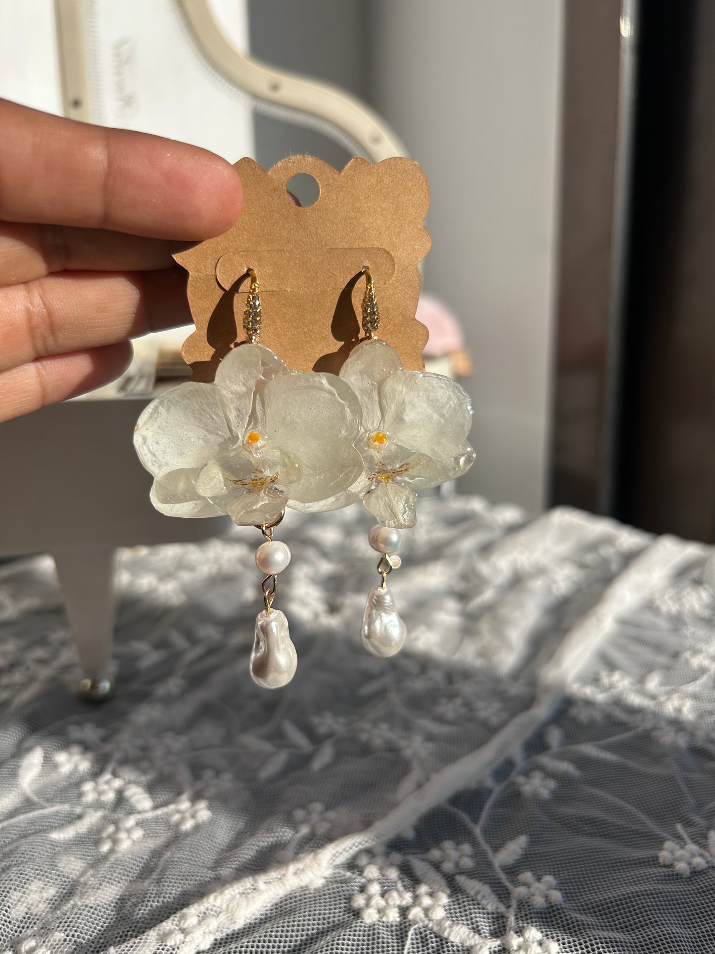 Mini phalaenopsis white ✨