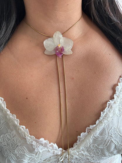 Orchid medium white