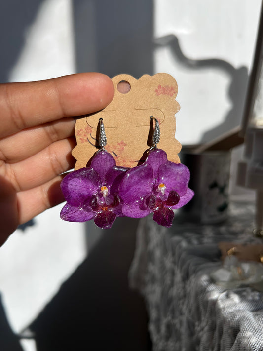 Pendientes Mini purple