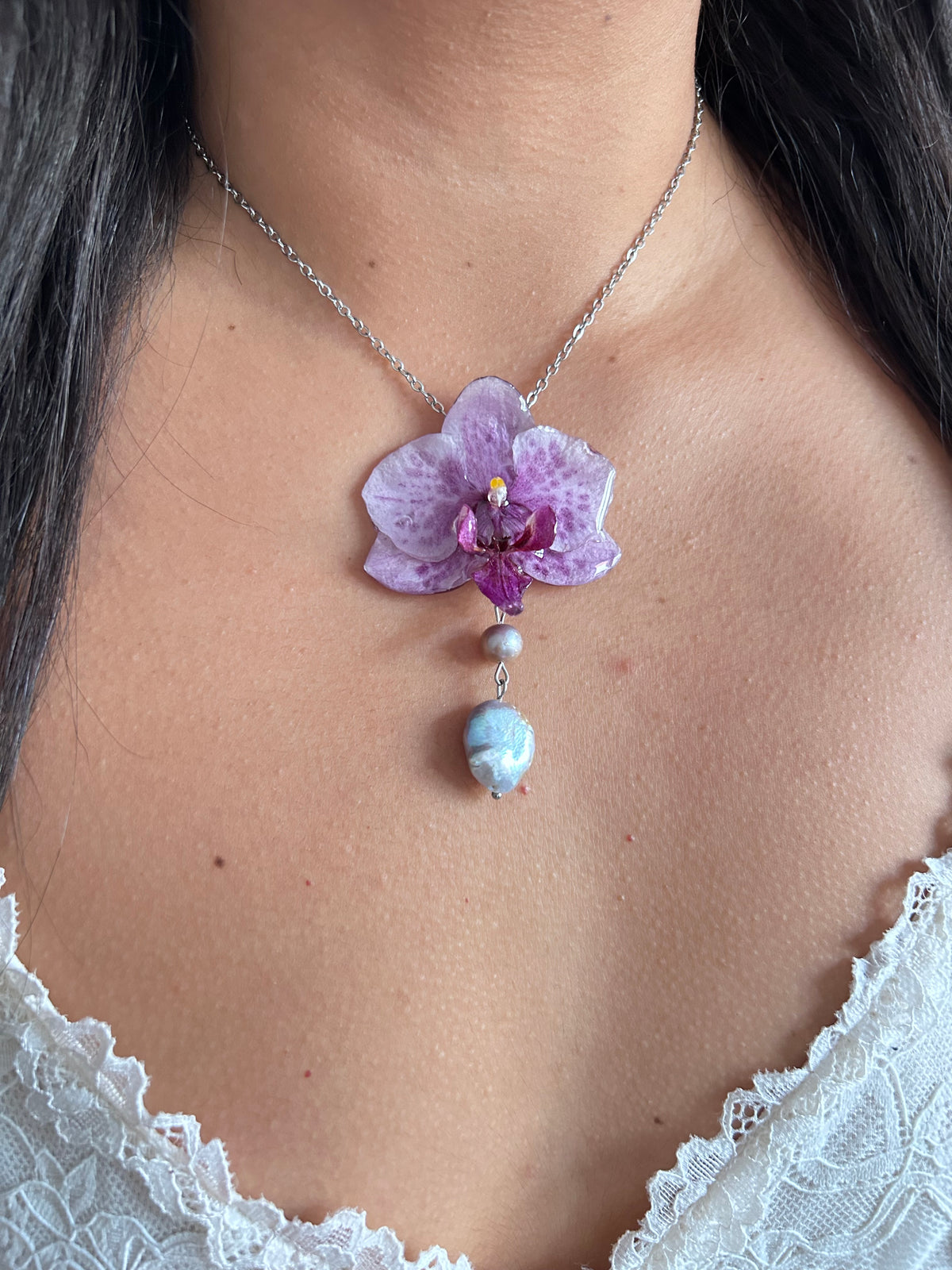 Sweet purple orchid