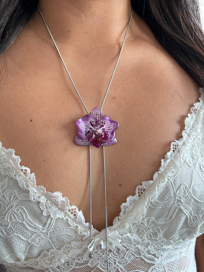 Orchid mini moteada