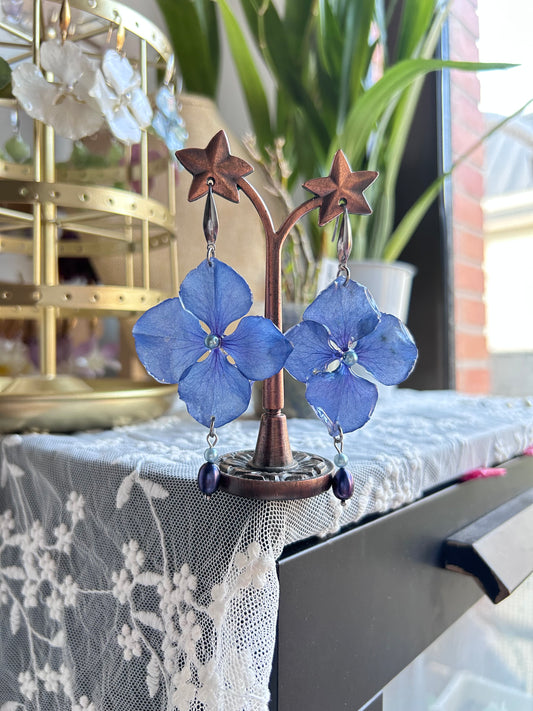 Hortensias azules