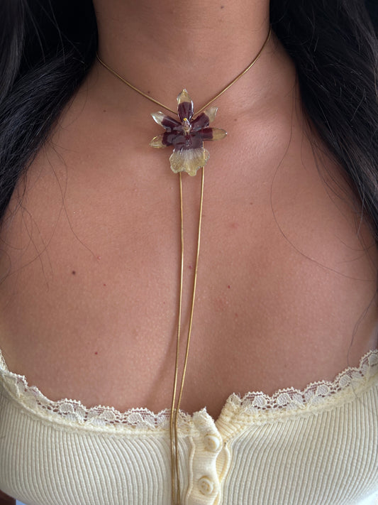 Exotic orchid mini