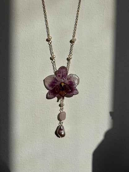 Orchid mini moteada