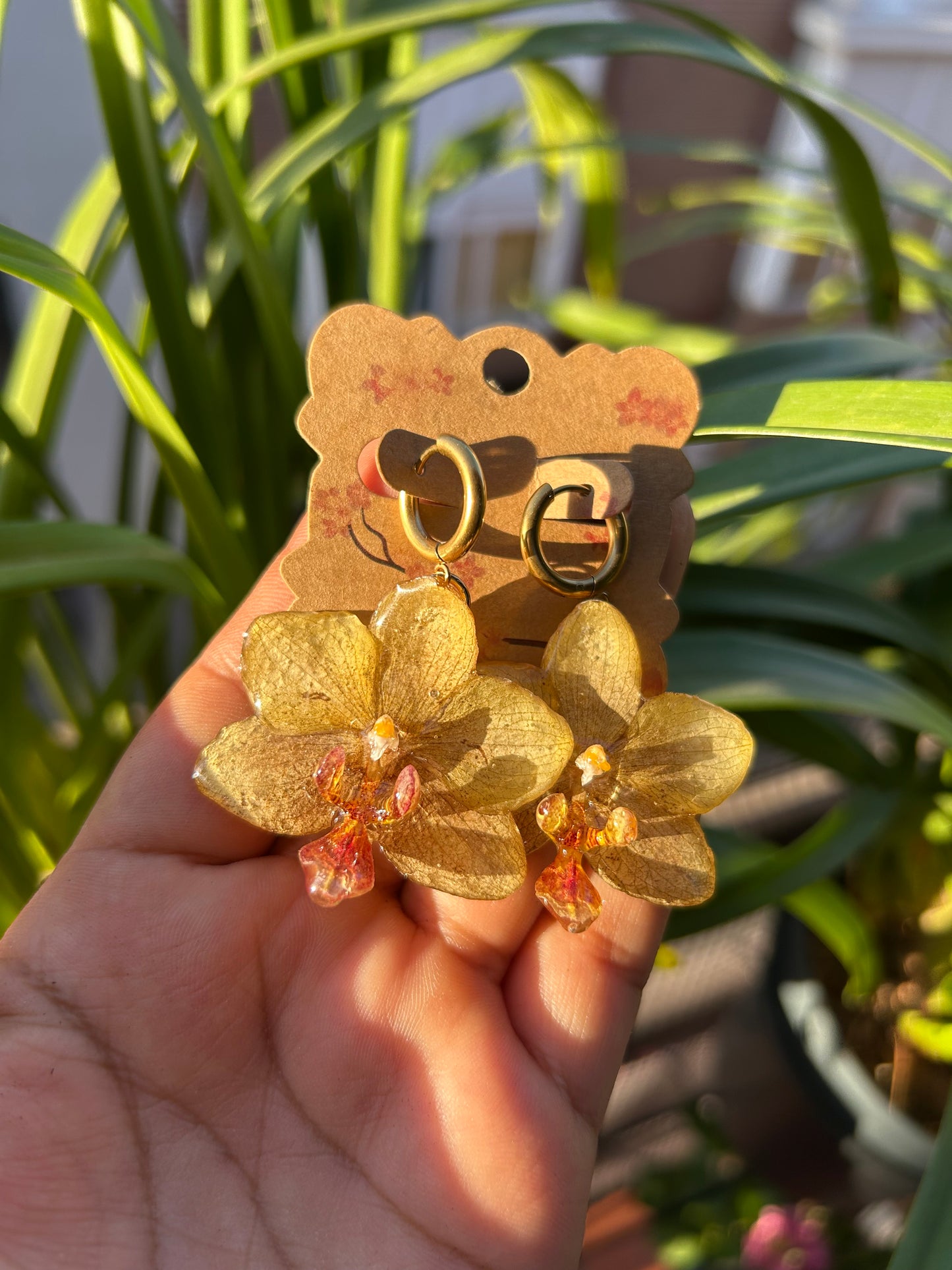 Pendientes mini yellow