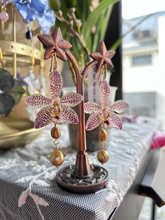 Pendientes hybrid Orchid