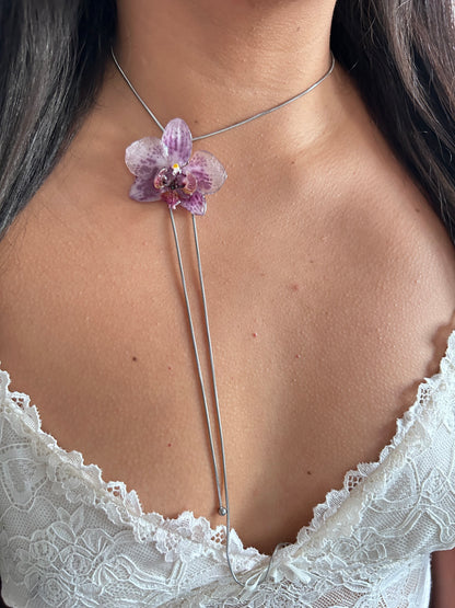 Orchid mini moteada
