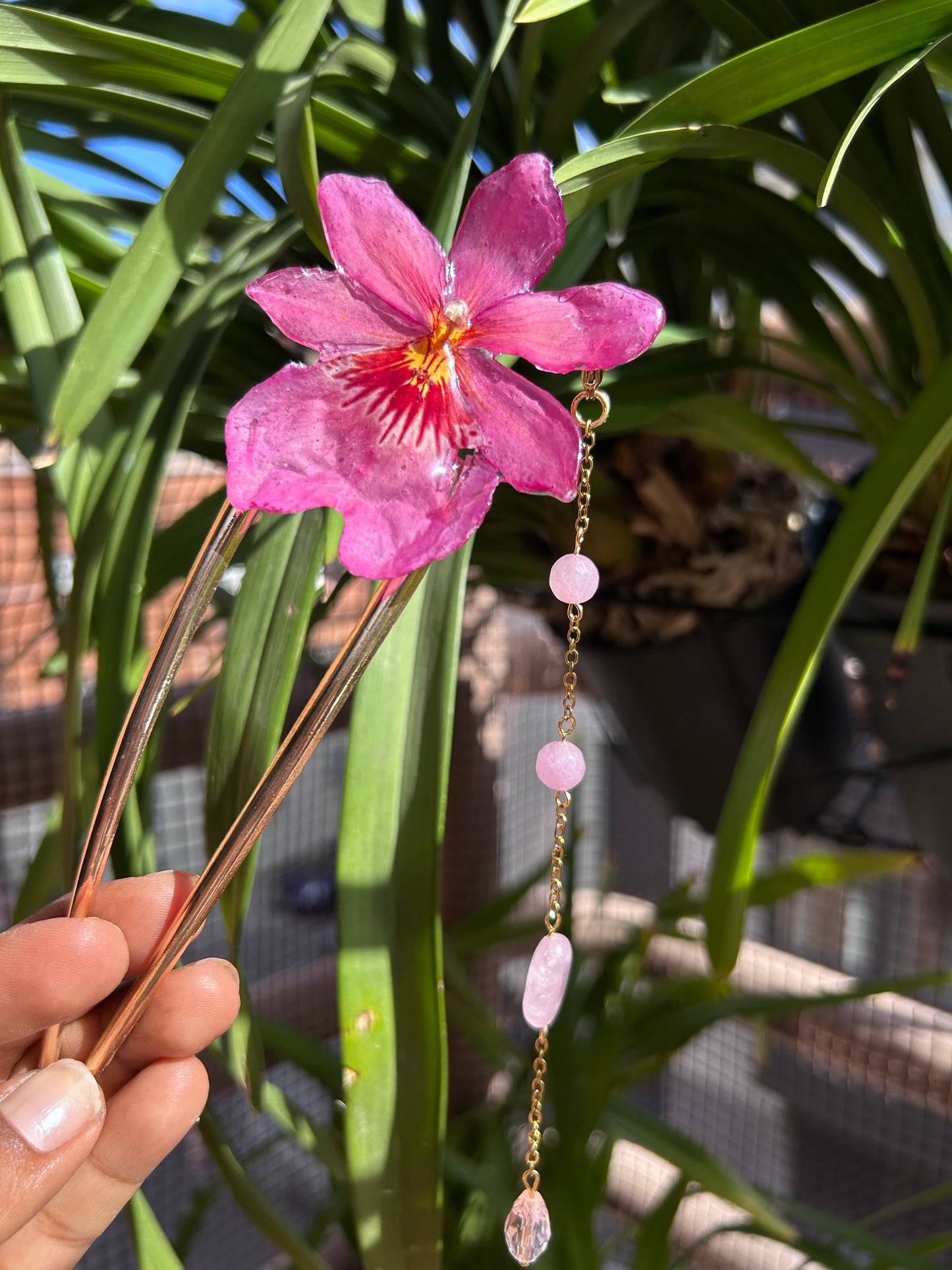 Pinza Nelly isler pink