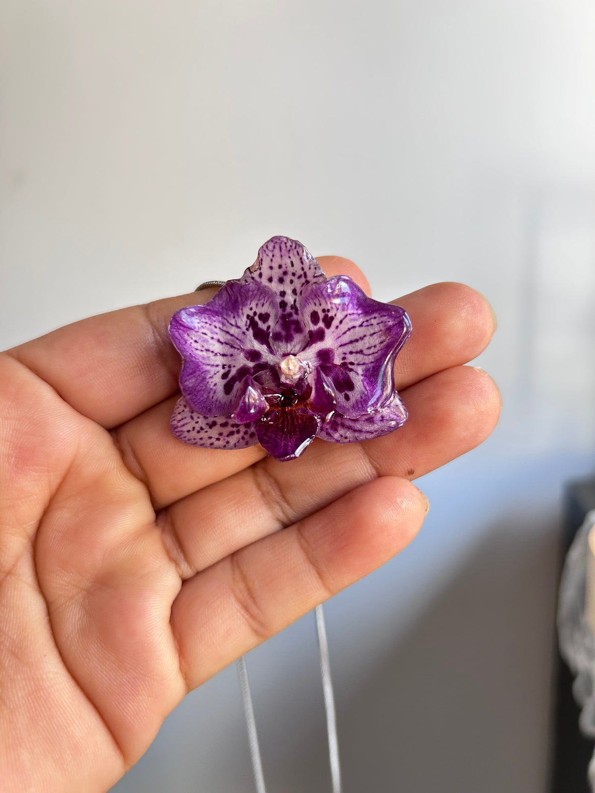 Orchid mini moteada