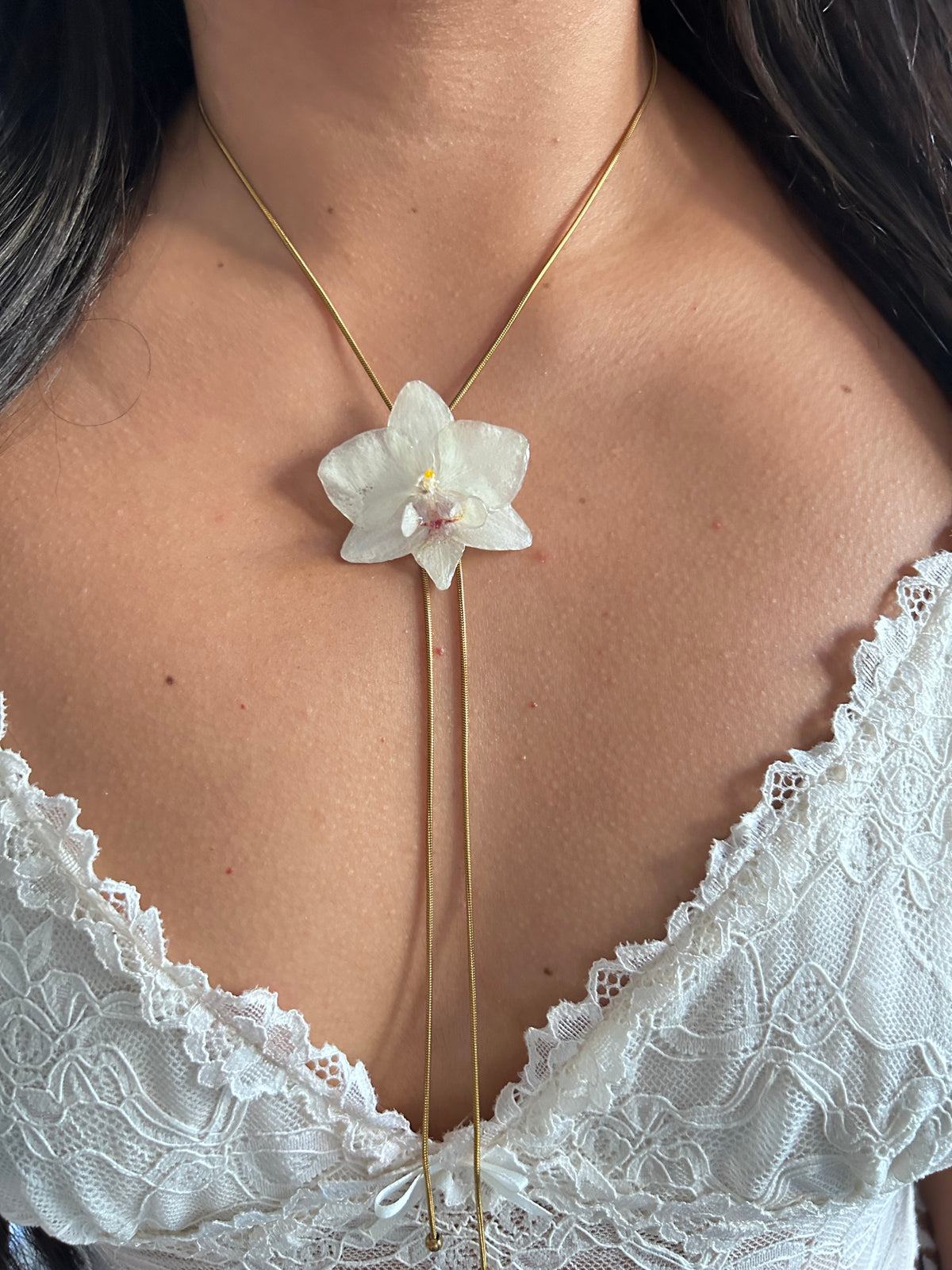 Orchid total white