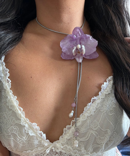 Gran Phalaenopsis lilac corbatín