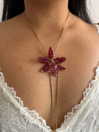 Orchid wild red