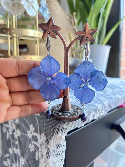 Hortensias azules