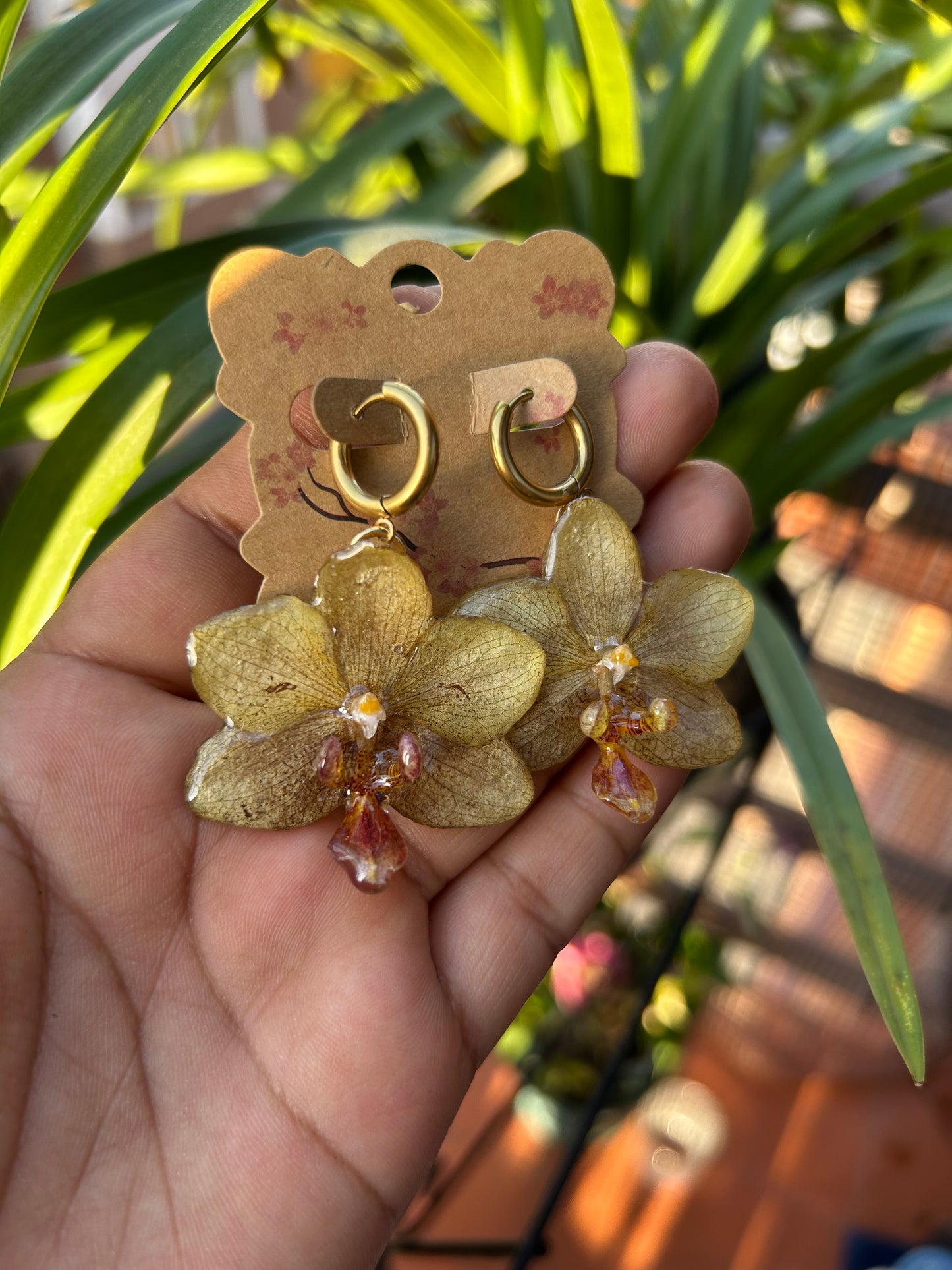 Pendientes mini yellow