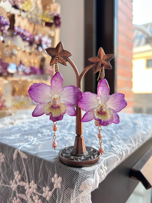 Pendientes dendrobium mini