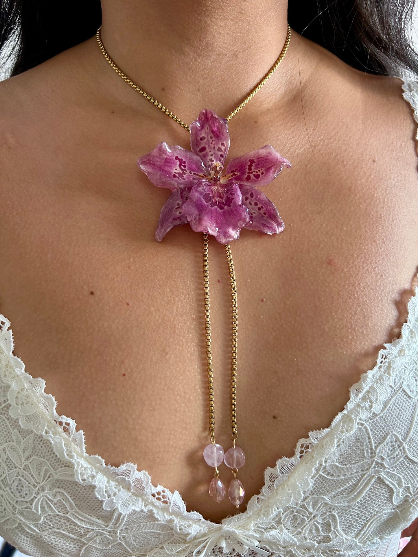Beallara pink corbatín