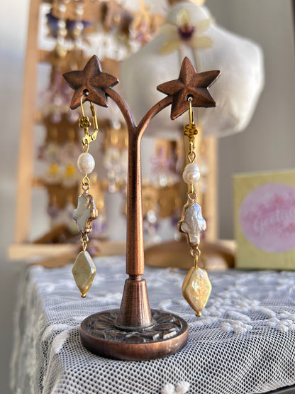 Pendientes Nácar