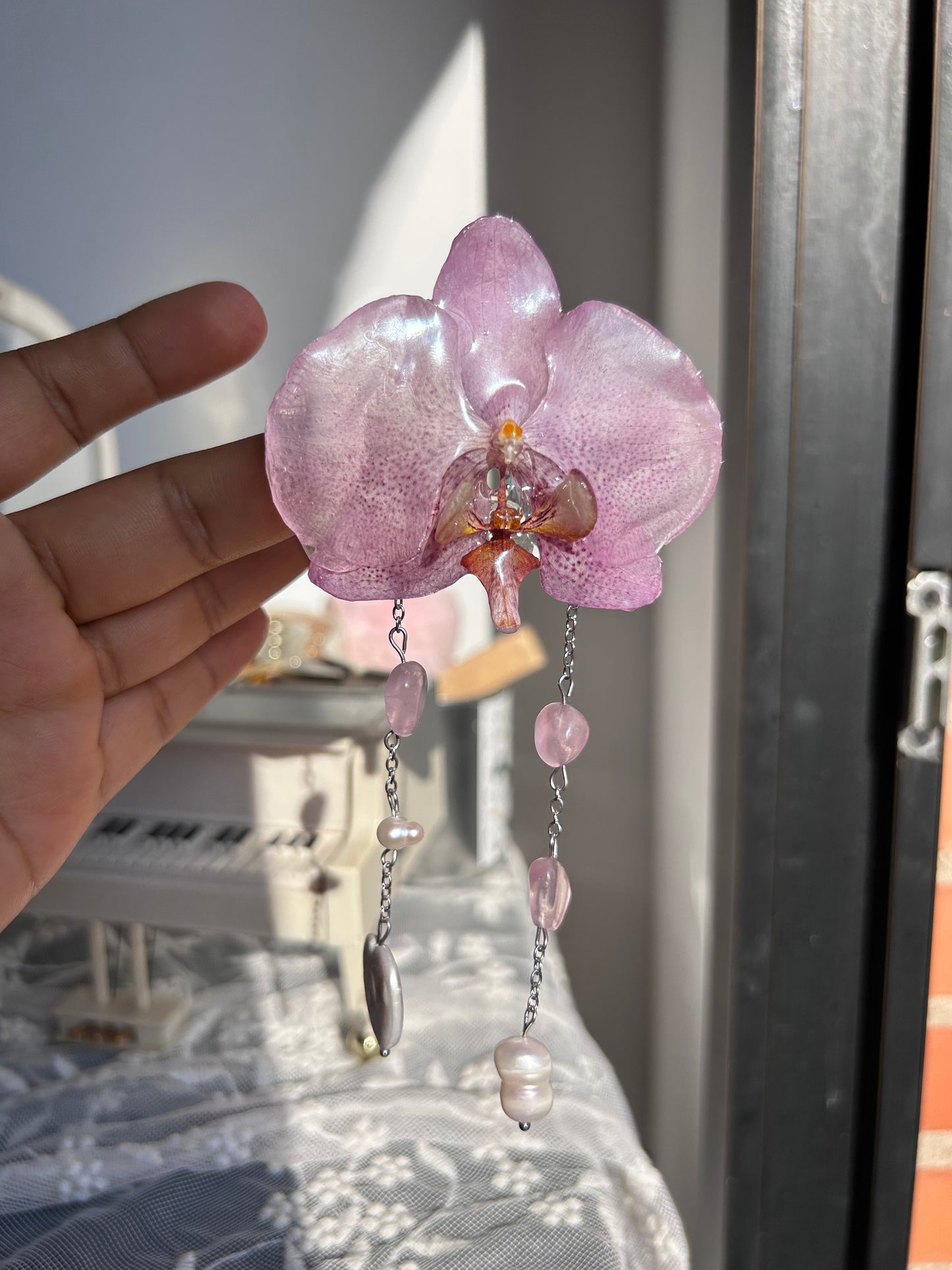 Hair clip gran Phalaenopsis