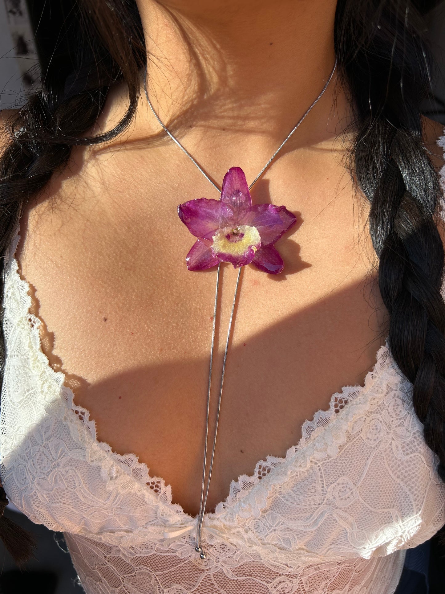Dendrobium fuchsia orchid